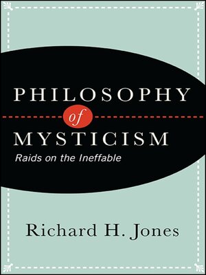 cover image of Philosophy of Mysticism
